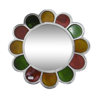 Mirror paquerette annees 80 40cm
