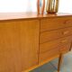 Dressoir met hoge poten en lades vintage