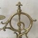 Paire de bougeoirs en bronze, XIXème s.
