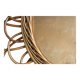 Rattan sun mirror