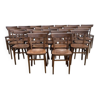 Set of 24 bistro chairs