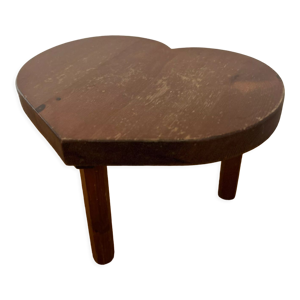 Table basse en forme de coeur