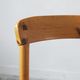 4 brutalist pine dining chairs attributed to rainer daumiller for hirtshals savvaerk