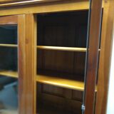 Glass bookcase