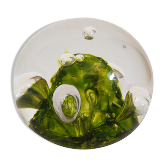 Old sulfide, green bubble pattern