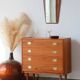 Danish teak commode Reoval – vintage design 1970s