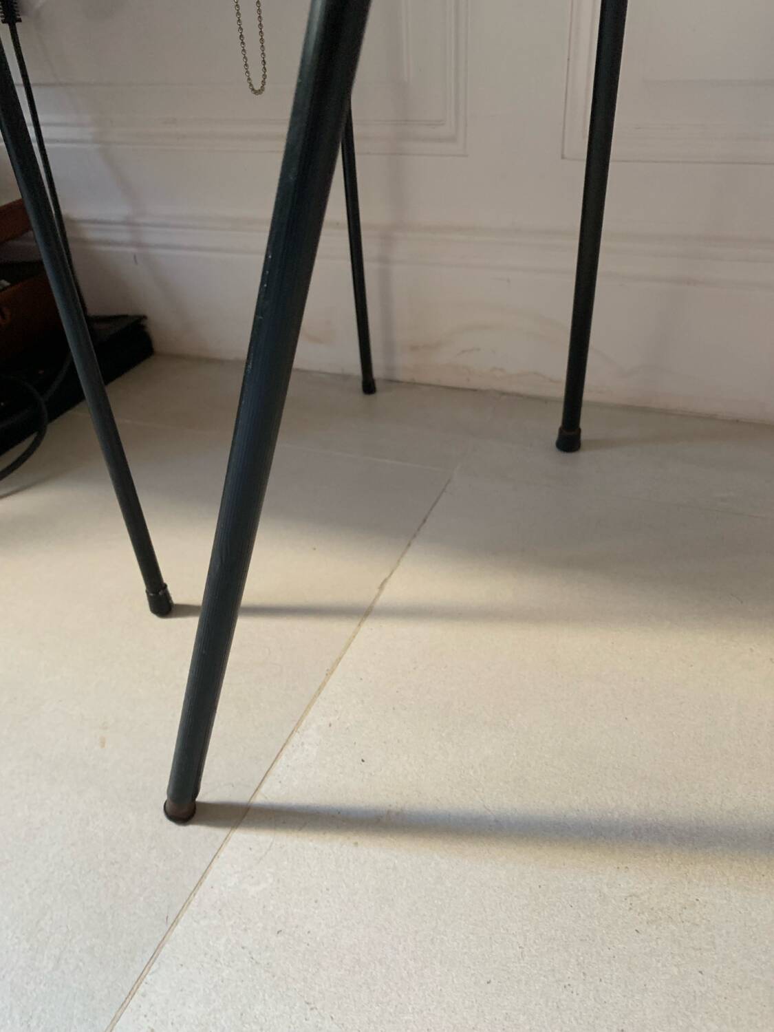 Two Arne Jacobsen "hammer" chairs