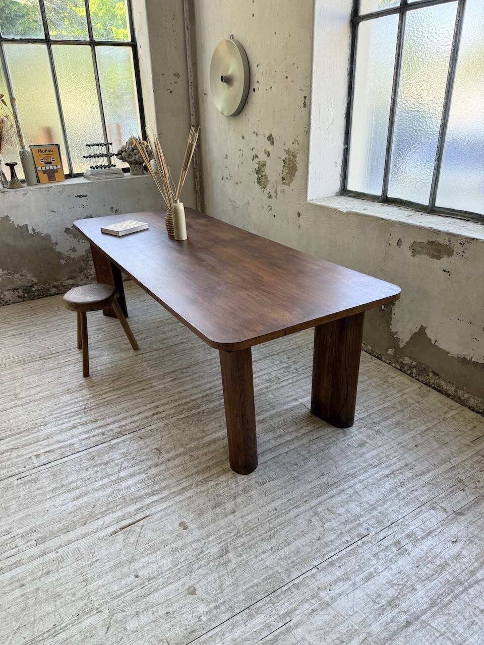 1950s oak reconstruction table
