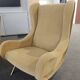 Fauteuil Senior par Marco Zanuso pour Arflex, velours camel