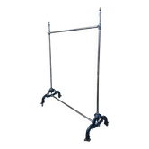 Siegel brand brass clothes rack, circa 1900