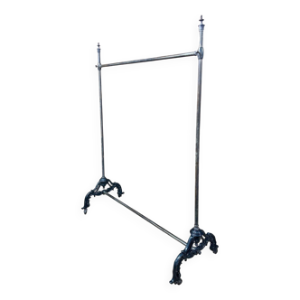 Siegel brand brass clothes rack, circa 1900