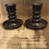 Jean Garillon art deco candle holders