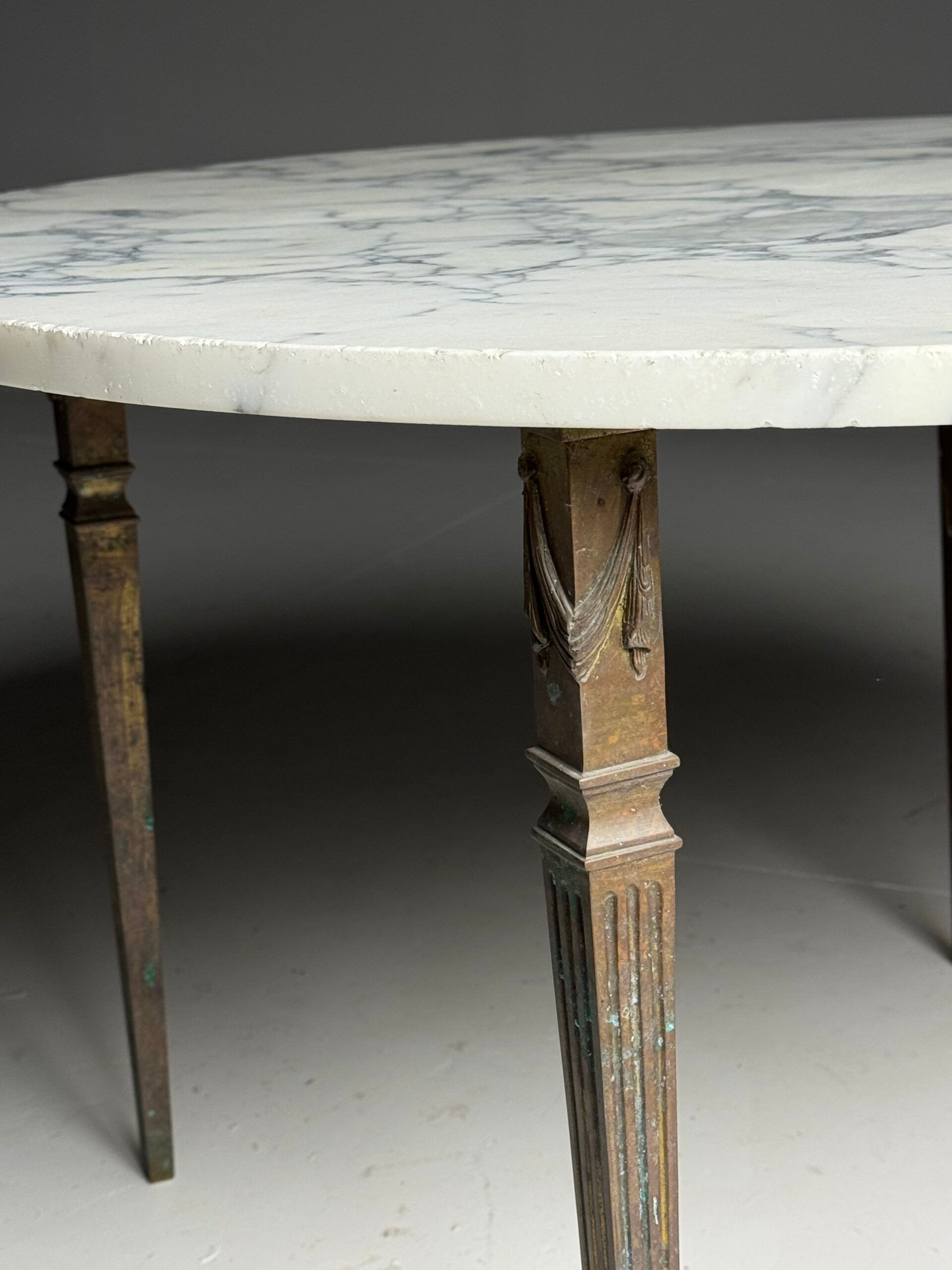 Vintage marble coffee table