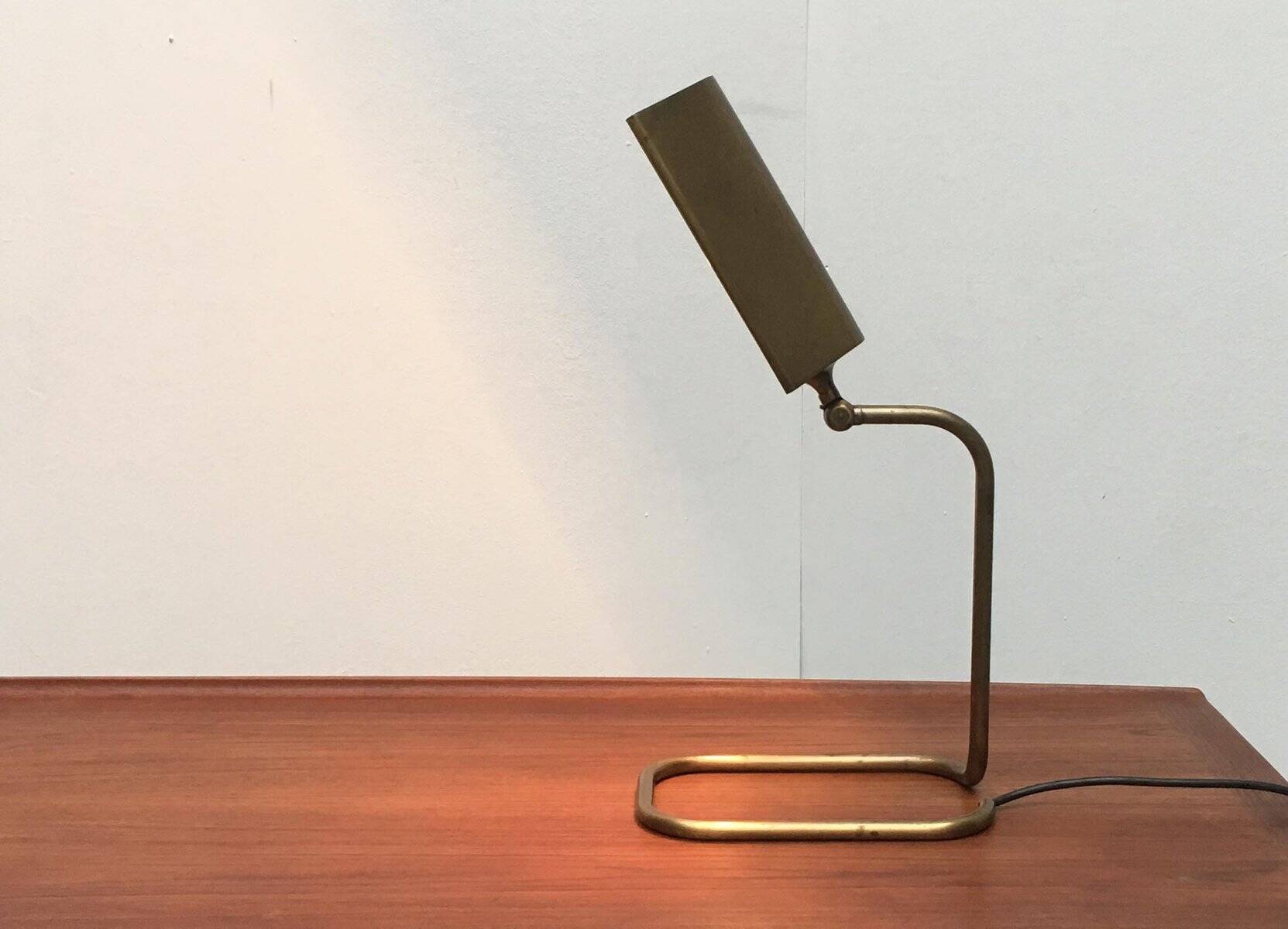 Hollywood Regency table lamp by Florian Schulz, 1970s
