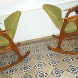 1/2 Chair Rocking chair Danish Aage Christiansen for Erhardsen & Andersen
