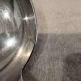 Silver plated soup ladle by goldsmith Ravinet Denfert art nouveau