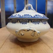 Old soup tureen Digoin and Sarreguemines