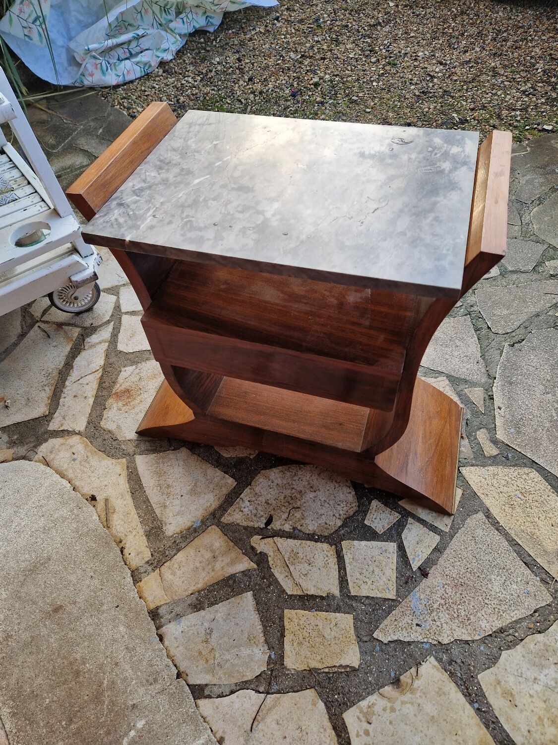 Art Deco bedside table