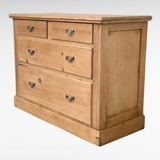 English style chest of drawers 1920 pine and pitchpin