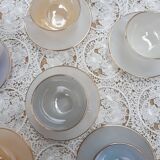 Service vintage harlequin cups