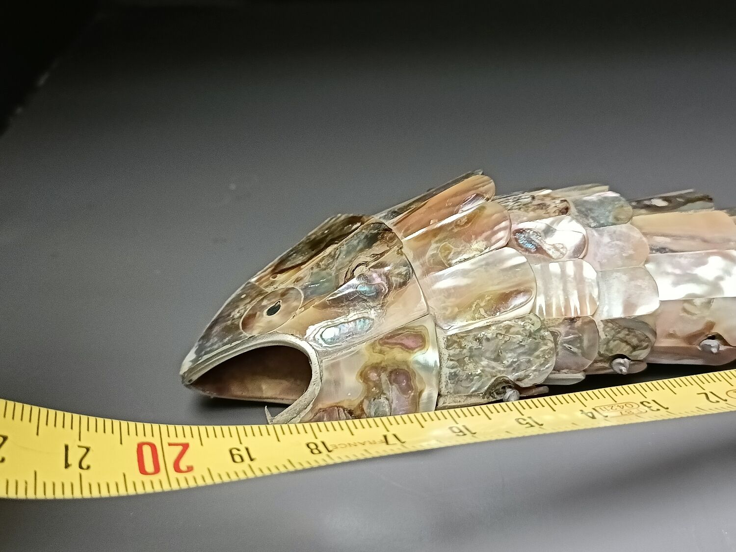 Bottle opener, bottle opener, mother-of-pearl fish