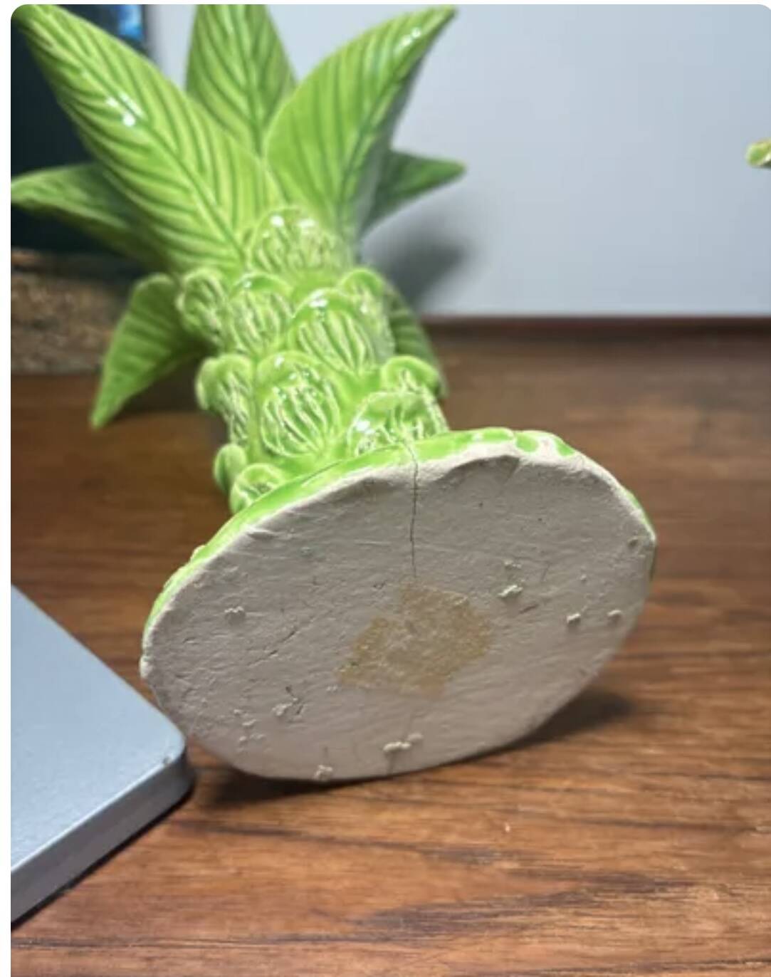 Palm candle holders Jean Roger