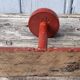 Wooden coat rack