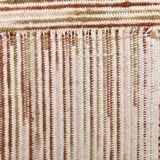 Terracota wool kilim rug 68x181 cm Turkish wool kilims.