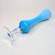 Vintage light blue and white opaline soliflore vase