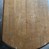 Old wooden table with folding flaps