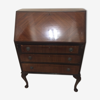 Secretary mahogany donkey back late nineteenth century