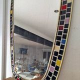 Free-form ceramic mirror, april 1968