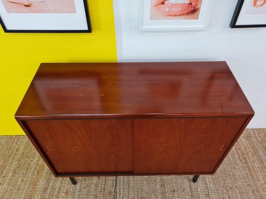 Vintage Scandinavian Enfilade – 122 cm