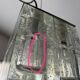 Poliarte, clear Murano glass pendant from 70s