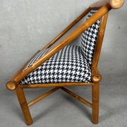 Fauteuil en bambou 'Pied De Poule'