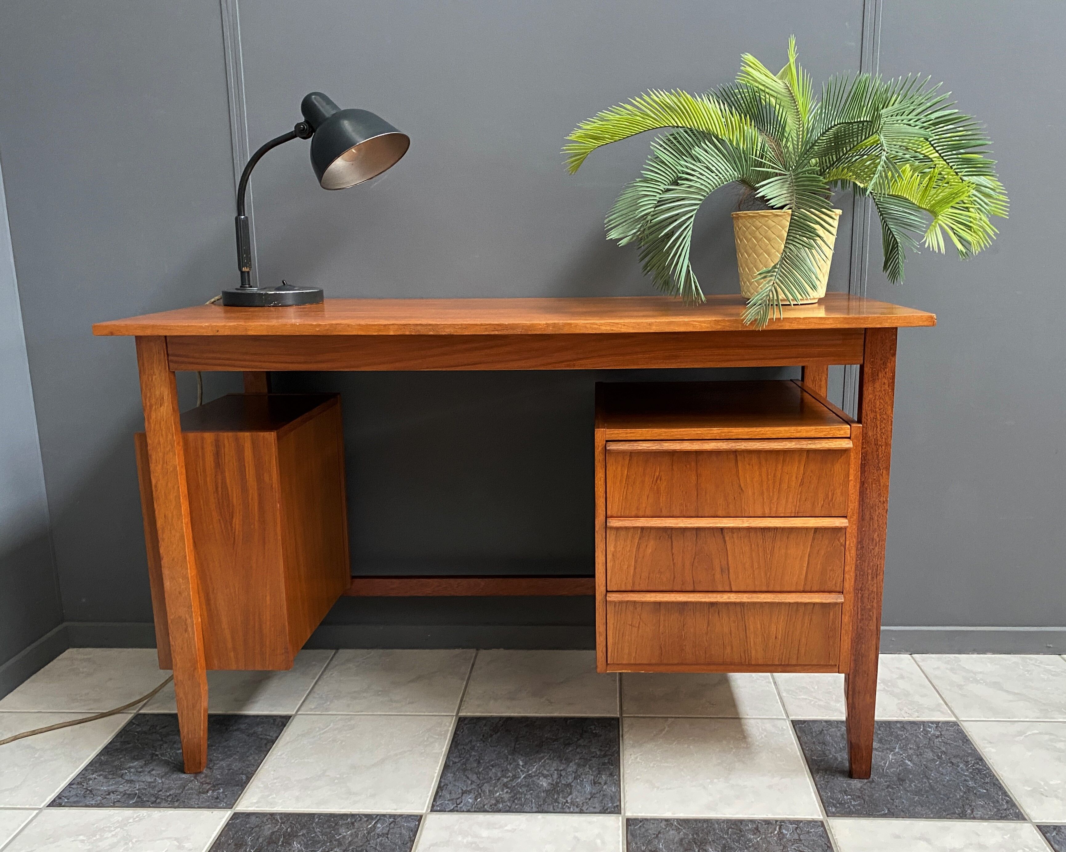 Wooden desk 1960s