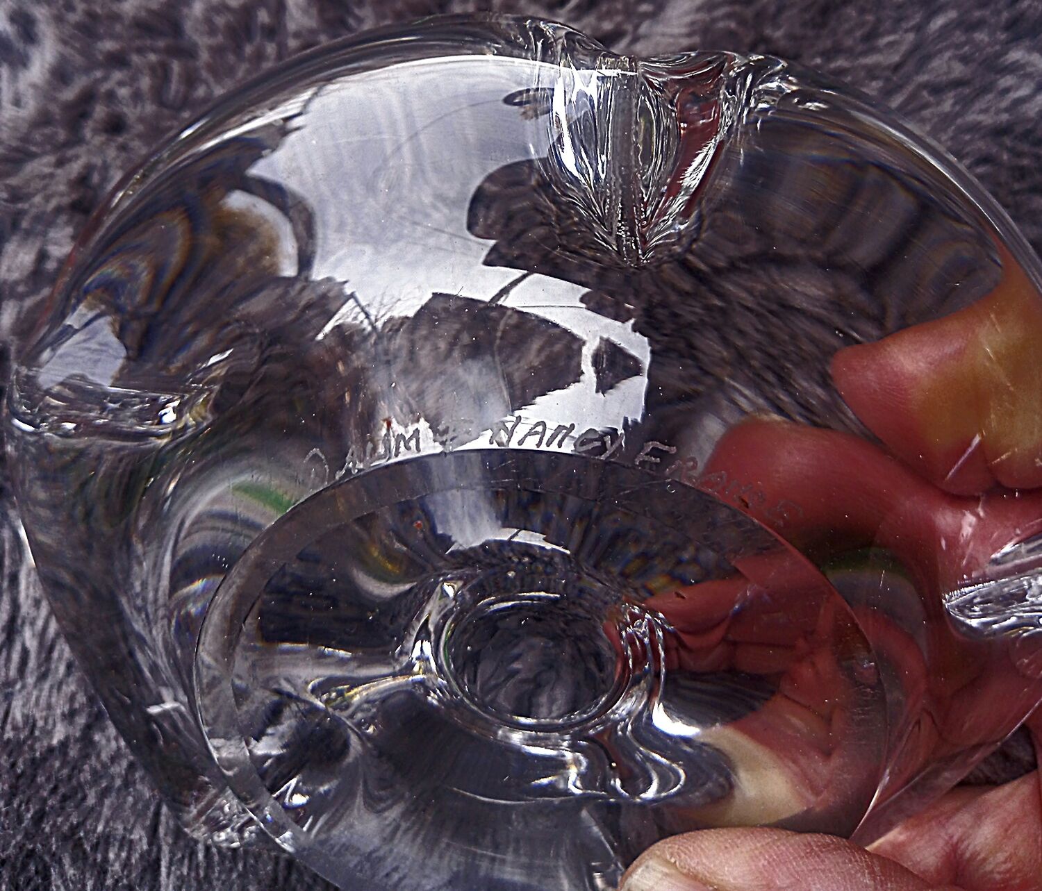 Petal bowl Daum Nancy