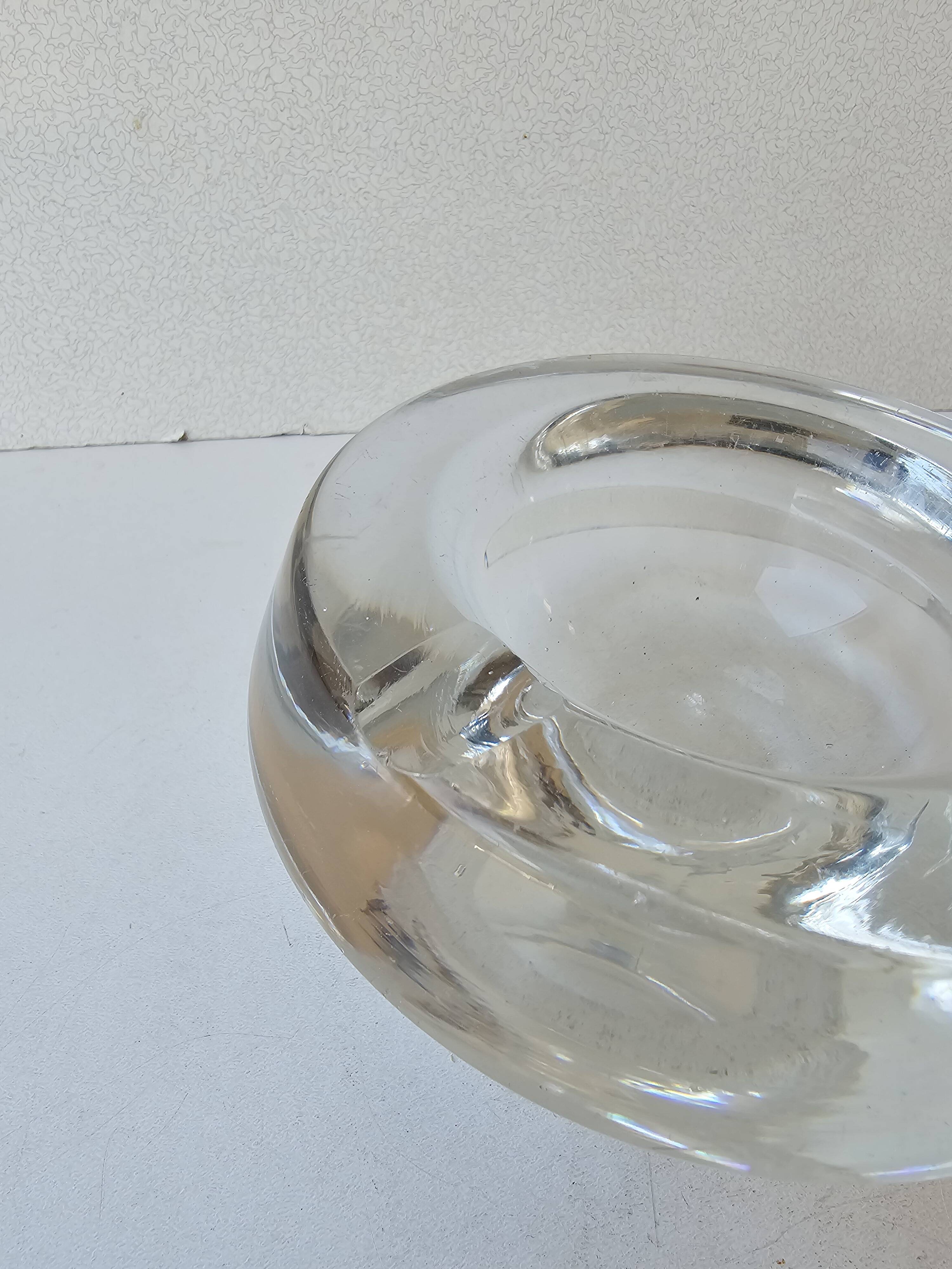 Glass ashtray - Signature logo monogram CL