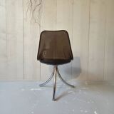 Plexiglas swivel chair