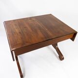 Extendable wooden dining table 1860