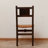 Set of six french mid-century dining chairs