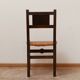 Set of six french mid-century dining chairs