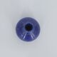 Small Mid-Century Scandinavian Modern Collectible Vase in Sapphire Stoneware by Gunnar Borg for Höganäs