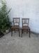Pair of Luterma bistro chairs