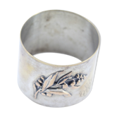 Ancien rond de serviette muguet