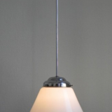 Art deco pendant light with Philips globe