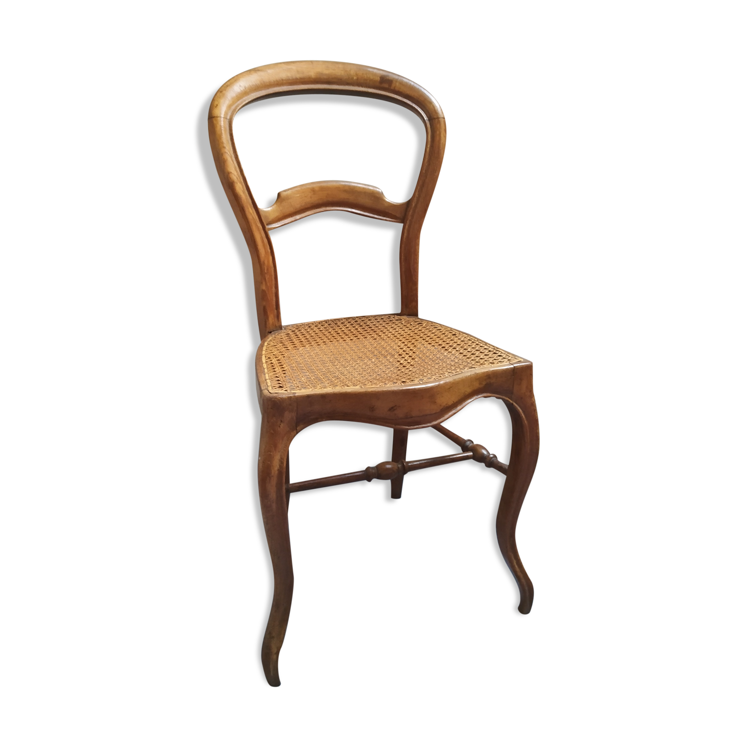 Chaise cannée ancienne