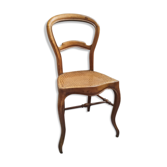Old canne chair