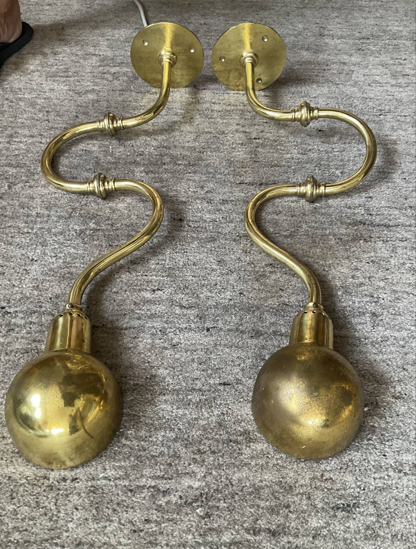 Pair of wall lights by Luigi Caccia Dominioni for Azucena.