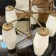 Lustre laiton & opaline